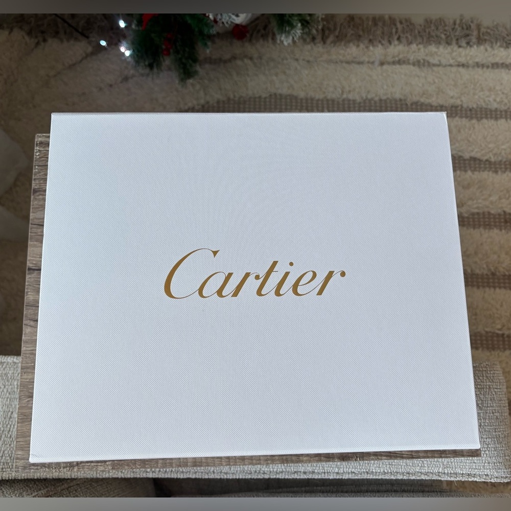 Empty CARTIER box 12.75” x 10.3” x 5.75”